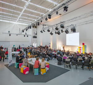 Teilnehmer einer Baukulturwerkstatt in Kassel